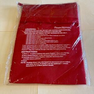 Potato Express Microwave Potato Bag